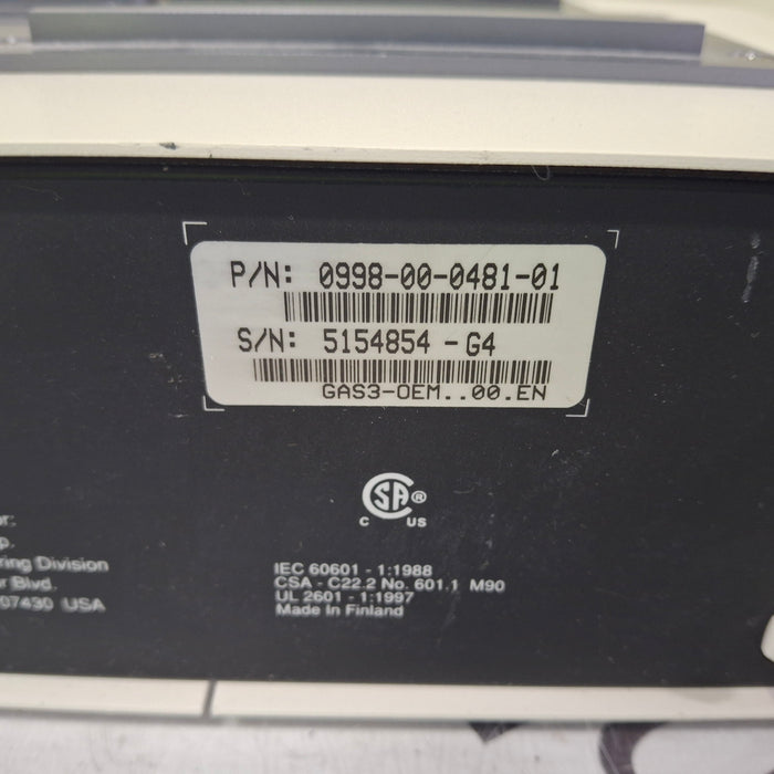 Datascope Datascope Gas Module SE Patient Monitors reLink Medical