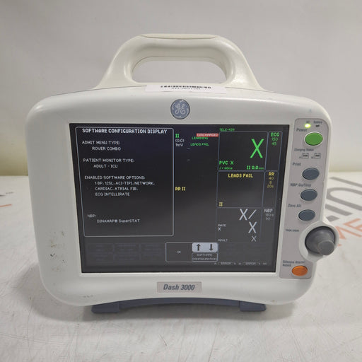 GE Healthcare GE Healthcare Dash 3000 - GE/Nellcor SpO2 Patient Monitor Patient Monitors reLink Medical