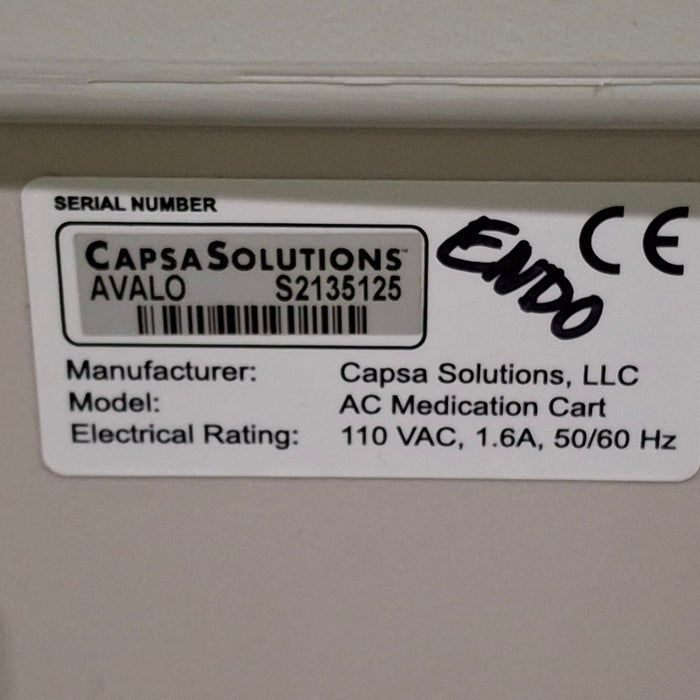 Capsa Solutions Avalo Medication Cart