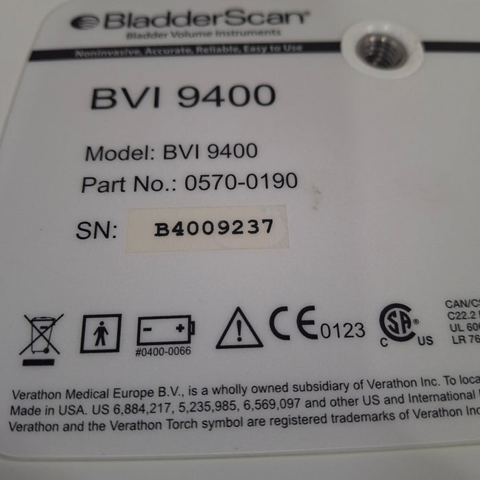 Verathon Medical, Inc Verathon Medical, Inc BVI 9400 Bladderscan Surgical Equipment reLink Medical