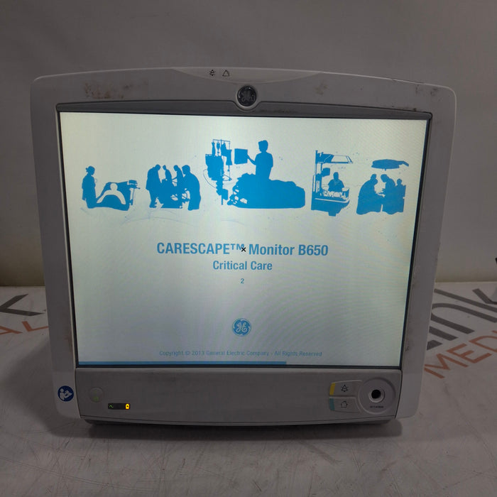 GE Healthcare GE Healthcare Carescape B650 Critical Care Patient Monitor Patient Monitors reLink Medical