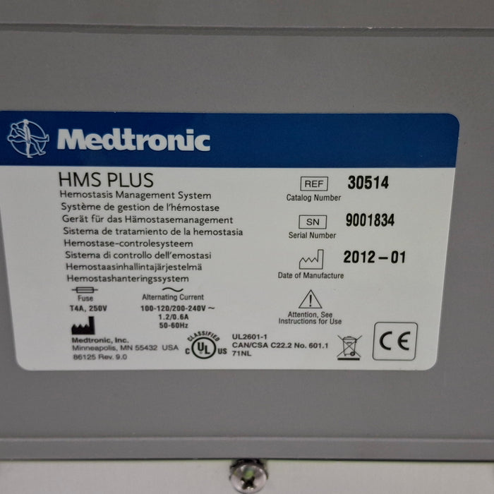 Medtronic Medtronic Hepcon HMS Plus Coagulation Analyzer Clinical Lab reLink Medical