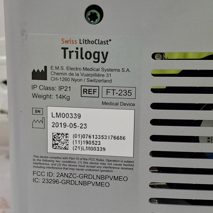 Boston Scientific Boston Scientific Swiss LithoClast Trilogy Lithotripter Surgical Equipment reLink Medical