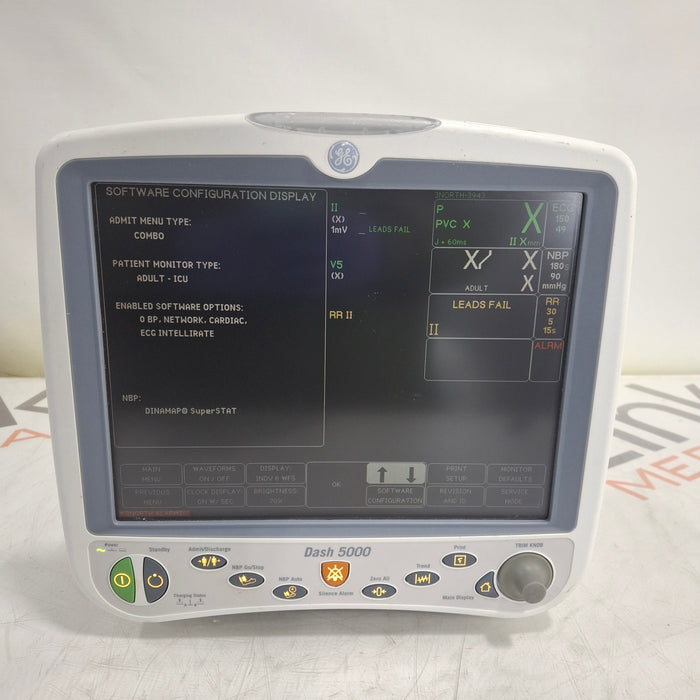 GE Healthcare GE Healthcare Dash 5000 - GE/Nellcor SpO2 Patient Monitor Patient Monitors reLink Medical