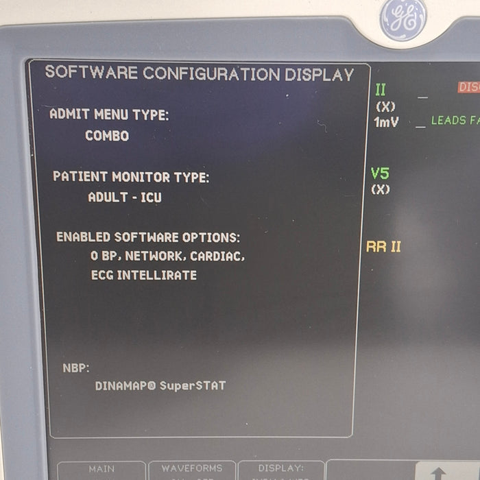 GE Healthcare GE Healthcare Dash 5000 - GE/Nellcor SpO2 Patient Monitor Patient Monitors reLink Medical
