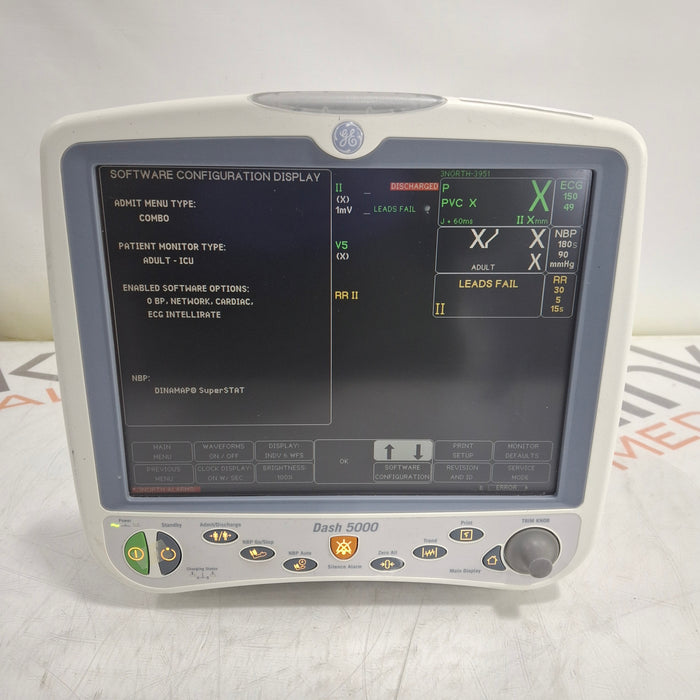 GE Healthcare GE Healthcare Dash 5000 - GE/Nellcor SpO2 Patient Monitor Patient Monitors reLink Medical