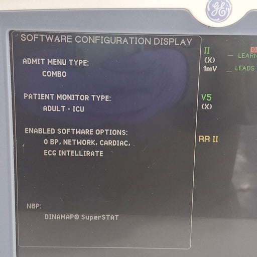 GE Healthcare GE Healthcare Dash 5000 - GE/Nellcor SpO2 Patient Monitor Patient Monitors reLink Medical
