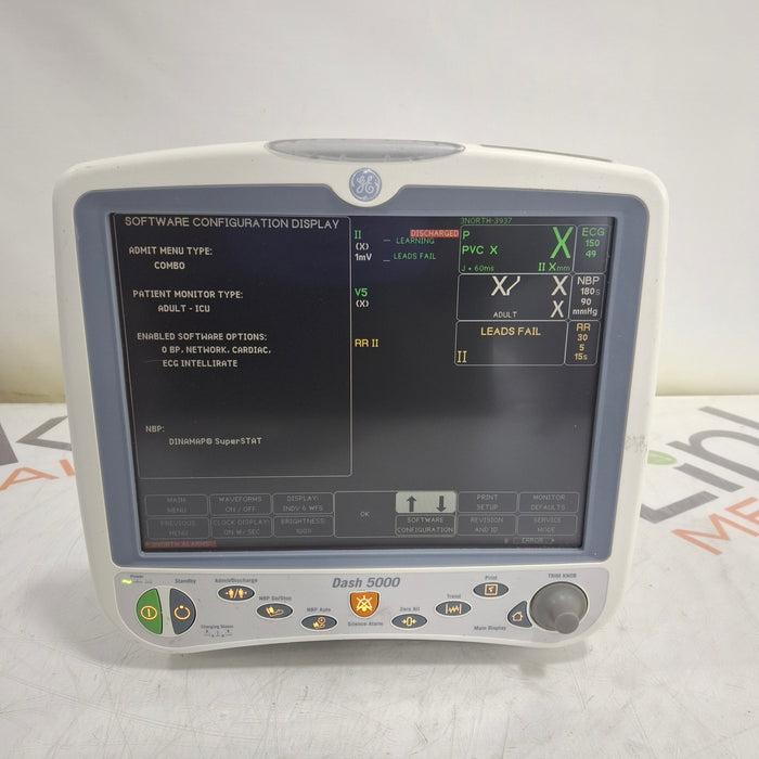 GE Healthcare GE Healthcare Dash 5000 - GE/Nellcor SpO2 Patient Monitor Patient Monitors reLink Medical