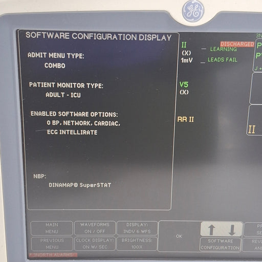 GE Healthcare GE Healthcare Dash 5000 - GE/Nellcor SpO2 Patient Monitor Patient Monitors reLink Medical