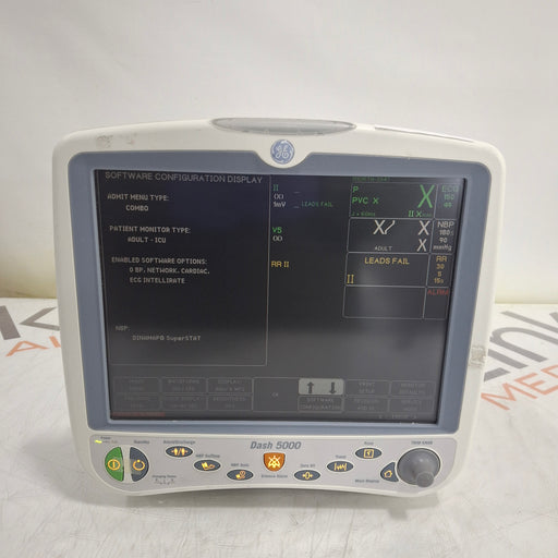 GE Healthcare GE Healthcare Dash 5000 - GE/Nellcor SpO2 Patient Monitor Patient Monitors reLink Medical