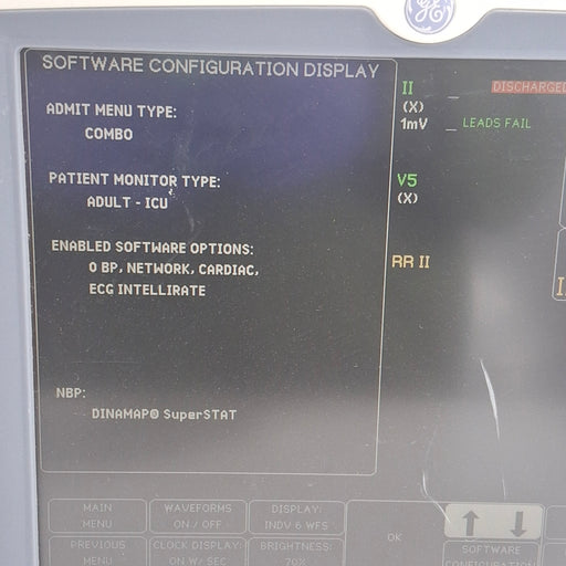 GE Healthcare GE Healthcare Dash 5000 - GE/Nellcor SpO2 Patient Monitor Patient Monitors reLink Medical