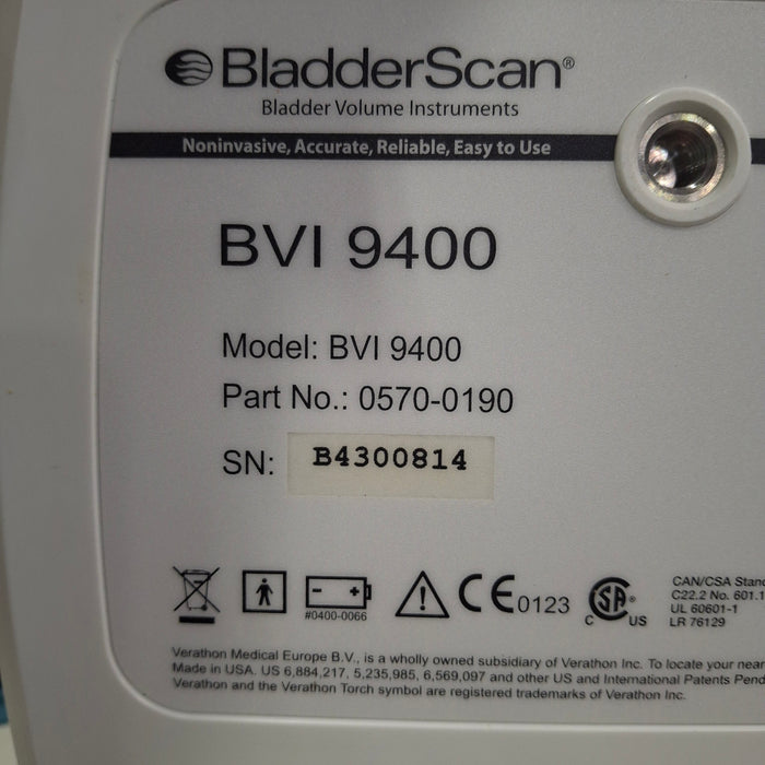 Verathon Medical, Inc Verathon Medical, Inc BVI 9400 Bladderscan Surgical Equipment reLink Medical