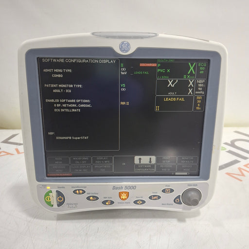 GE Healthcare GE Healthcare Dash 5000 - GE/Nellcor SpO2 Patient Monitor Patient Monitors reLink Medical