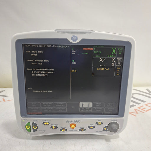 GE Healthcare GE Healthcare Dash 5000 - GE/Nellcor SpO2 Patient Monitor Patient Monitors reLink Medical