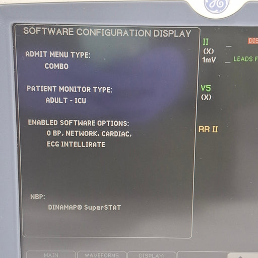 GE Healthcare GE Healthcare Dash 5000 - GE/Nellcor SpO2 Patient Monitor Patient Monitors reLink Medical