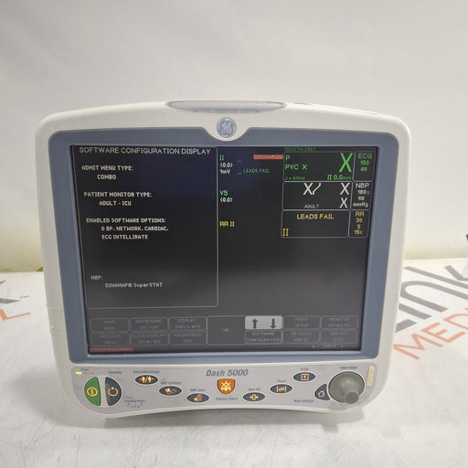 GE Healthcare GE Healthcare Dash 5000 - GE/Nellcor SpO2 Patient Monitor Patient Monitors reLink Medical