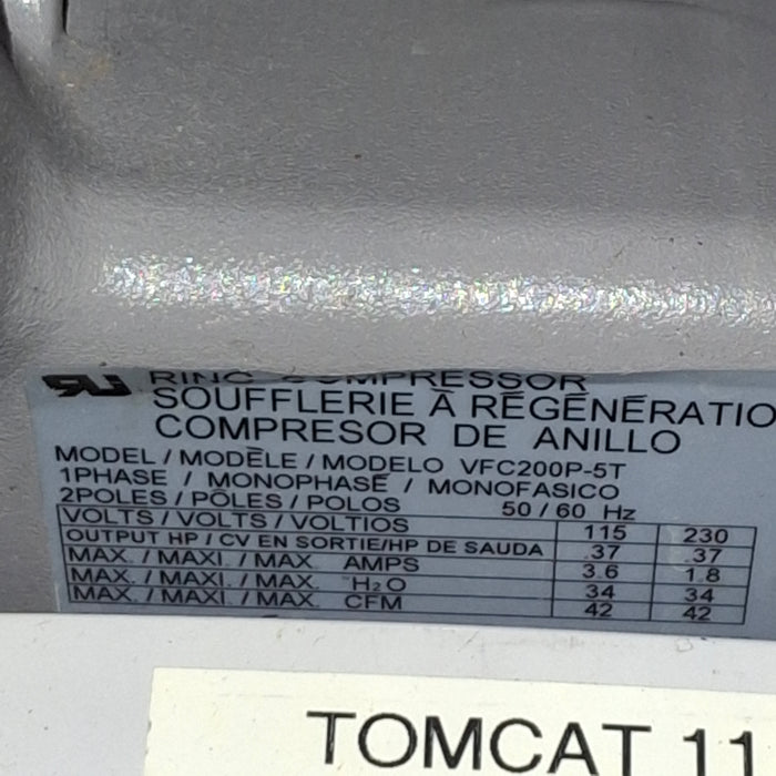 RAMVAC Tomcat Portable Dental Vacuum System