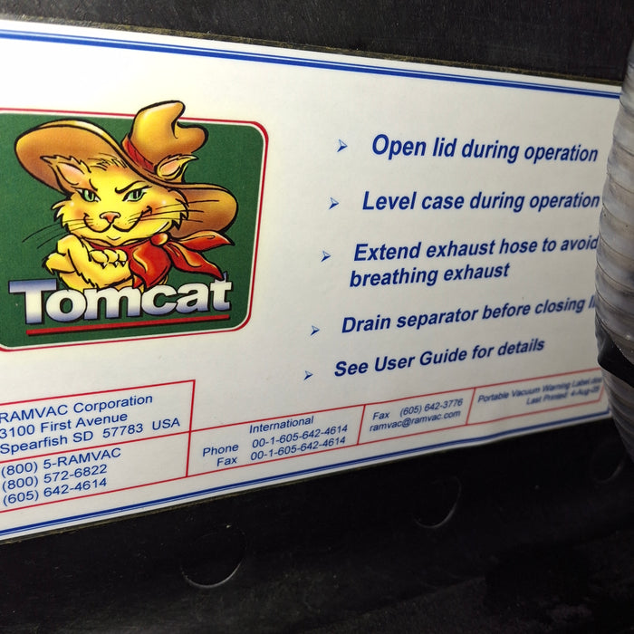 RAMVAC Tomcat Portable Dental Vacuum System