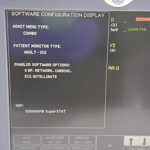 GE Healthcare GE Healthcare Dash 5000 - GE/Nellcor SpO2 Patient Monitor Patient Monitors reLink Medical