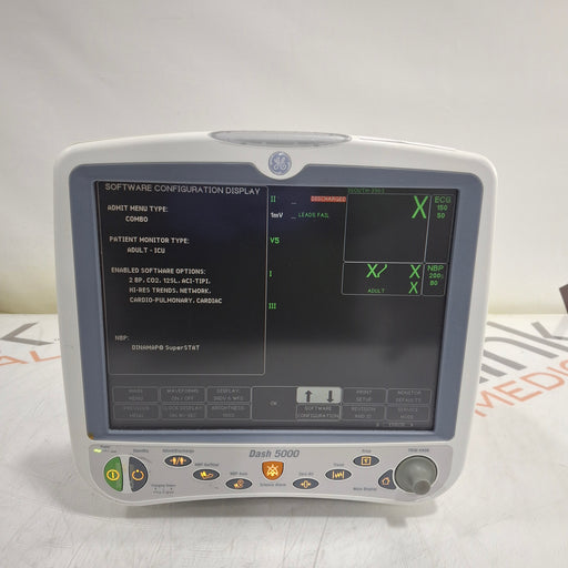 GE Healthcare GE Healthcare Dash 5000 - GE/Nellcor SpO2 Patient Monitor Patient Monitors reLink Medical