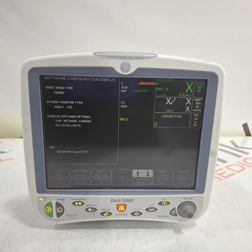 GE Healthcare GE Healthcare Dash 5000 - GE/Nellcor SpO2 Patient Monitor Patient Monitors reLink Medical