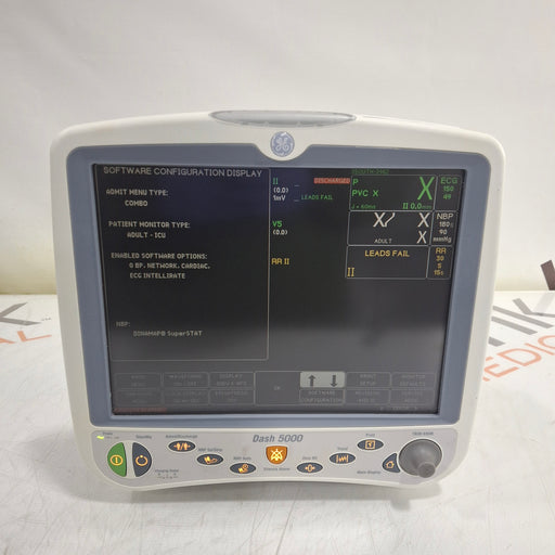 GE Healthcare GE Healthcare Dash 5000 - GE/Nellcor SpO2 Patient Monitor Patient Monitors reLink Medical