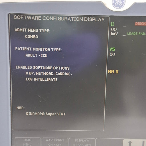 GE Healthcare GE Healthcare Dash 5000 - GE/Nellcor SpO2 Patient Monitor Patient Monitors reLink Medical