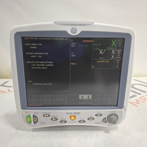 GE Healthcare GE Healthcare Dash 5000 - GE/Nellcor SpO2 Patient Monitor Patient Monitors reLink Medical