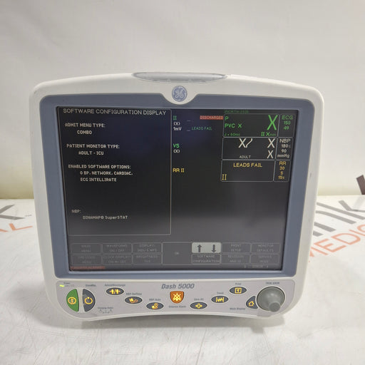 GE Healthcare GE Healthcare Dash 5000 - GE/Nellcor SpO2 Patient Monitor Patient Monitors reLink Medical