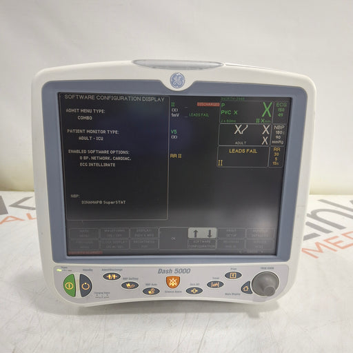 GE Healthcare GE Healthcare Dash 5000 - GE/Nellcor SpO2 Patient Monitor Patient Monitors reLink Medical