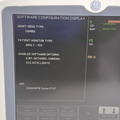 GE Healthcare GE Healthcare Dash 5000 - GE/Nellcor SpO2 Patient Monitor Patient Monitors reLink Medical