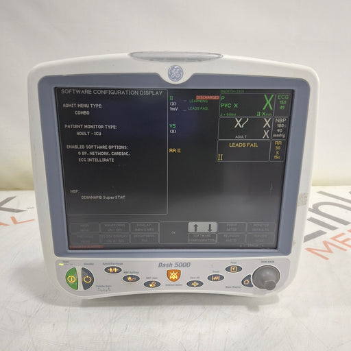 GE Healthcare GE Healthcare Dash 5000 - GE/Nellcor SpO2 Patient Monitor Patient Monitors reLink Medical