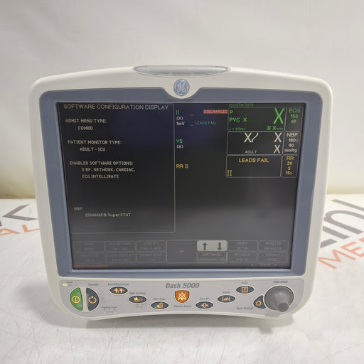 GE Healthcare GE Healthcare Dash 5000 - GE/Nellcor SpO2 Patient Monitor Patient Monitors reLink Medical