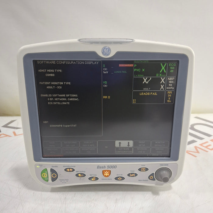 GE Healthcare GE Healthcare Dash 5000 - GE/Nellcor SpO2 Patient Monitor Patient Monitors reLink Medical