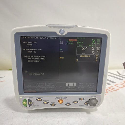 GE Healthcare GE Healthcare Dash 5000 - GE/Nellcor SpO2 Patient Monitor Patient Monitors reLink Medical