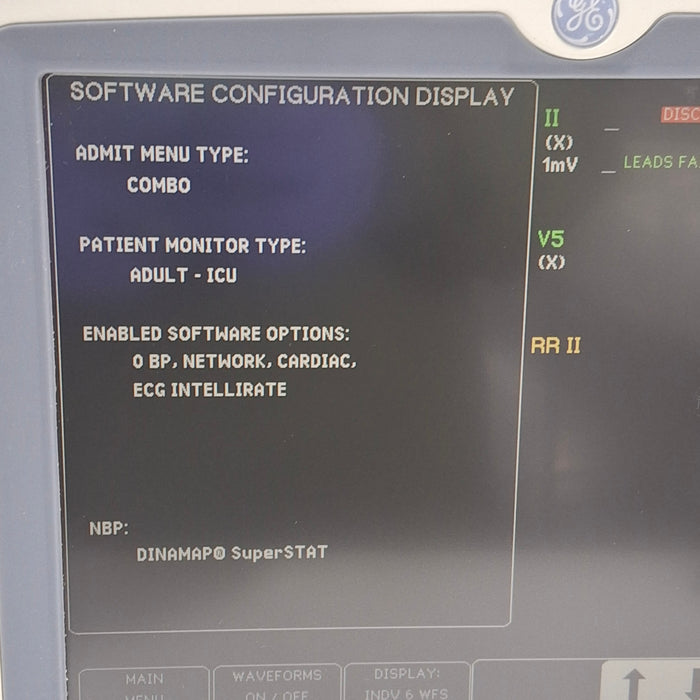 GE Healthcare GE Healthcare Dash 5000 - GE/Nellcor SpO2 Patient Monitor Patient Monitors reLink Medical