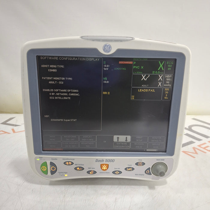 GE Healthcare GE Healthcare Dash 5000 - Masimo SpO2 Patient Monitor Patient Monitors reLink Medical