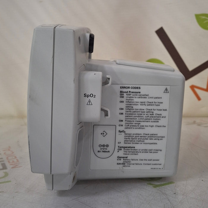 Welch Allyn 300 Series - Masimo SpO2, Temp Vital Signs Monitor