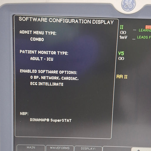 GE Healthcare GE Healthcare Dash 5000 - GE/Nellcor SpO2 Patient Monitor Patient Monitors reLink Medical