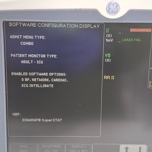 GE Healthcare GE Healthcare Dash 5000 - GE/Nellcor SpO2 Patient Monitor Patient Monitors reLink Medical