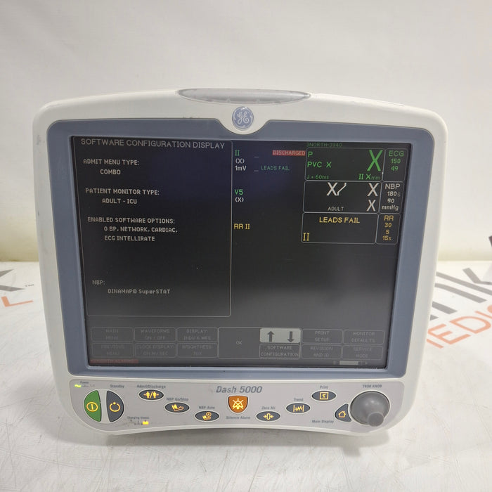 GE Healthcare GE Healthcare Dash 5000 - GE/Nellcor SpO2 Patient Monitor Patient Monitors reLink Medical