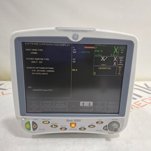 GE Healthcare GE Healthcare Dash 5000 - GE/Nellcor SpO2 Patient Monitor Patient Monitors reLink Medical