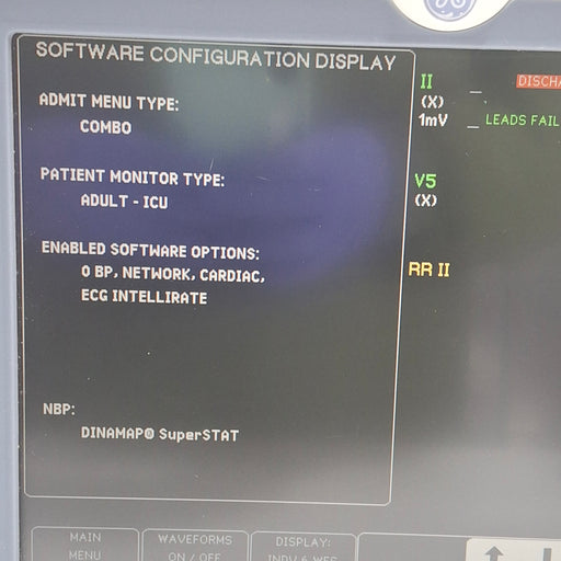 GE Healthcare GE Healthcare Dash 5000 - GE/Nellcor SpO2 Patient Monitor Patient Monitors reLink Medical