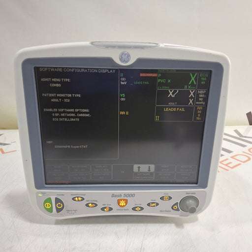 GE Healthcare GE Healthcare Dash 5000 - GE/Nellcor SpO2 Patient Monitor Patient Monitors reLink Medical