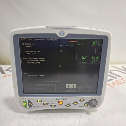 GE Healthcare GE Healthcare Dash 5000 - GE/Nellcor SpO2 Patient Monitor Patient Monitors reLink Medical