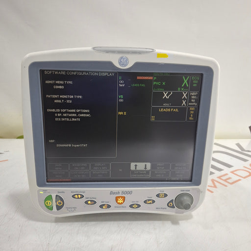 GE Healthcare GE Healthcare Dash 5000 - GE/Nellcor SpO2 Patient Monitor Patient Monitors reLink Medical