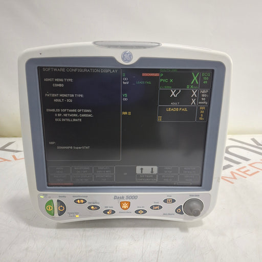 GE Healthcare GE Healthcare Dash 5000 - GE/Nellcor SpO2 Patient Monitor Patient Monitors reLink Medical