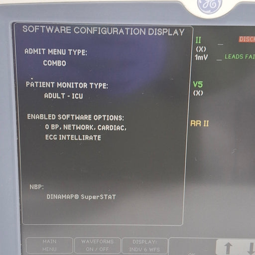 GE Healthcare GE Healthcare Dash 5000 - GE/Nellcor SpO2 Patient Monitor Patient Monitors reLink Medical