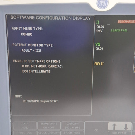 GE Healthcare GE Healthcare Dash 5000 - GE/Nellcor SpO2 Patient Monitor Patient Monitors reLink Medical