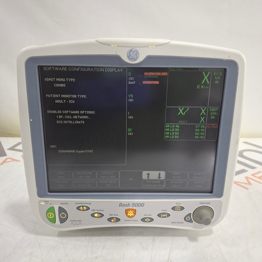 GE Healthcare GE Healthcare Dash 5000 - GE/Nellcor SpO2 Patient Monitor Patient Monitors reLink Medical